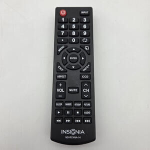Insignia NS-RC4NA-14 TV Genuine Remote Control For NS-39E400NA14 NS-39D400NA14